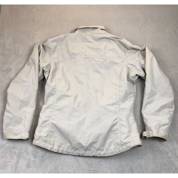 Columbia Sportswear Womens Athletic Jacket Medium Beige Full Zip Outdoors Pocket - Picture 15 of 15